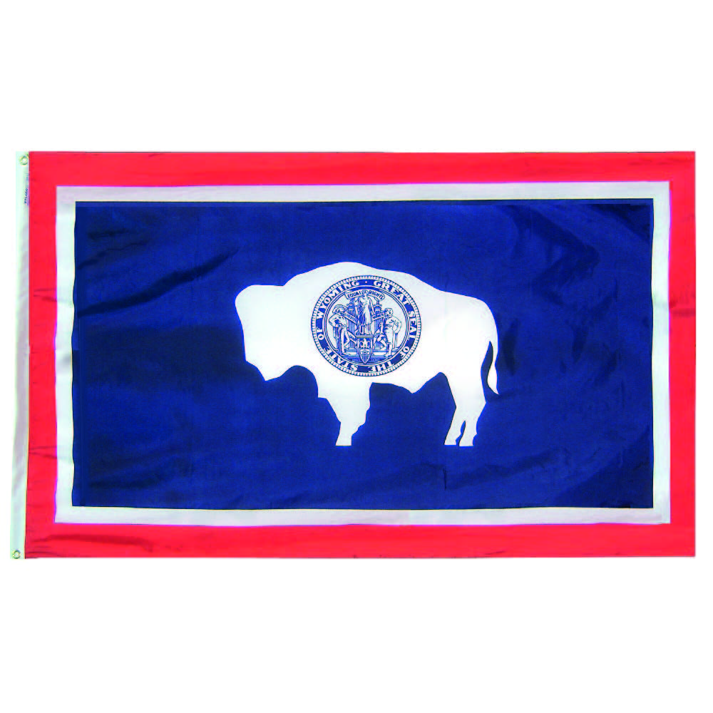 Wyoming State Flag - Nylon