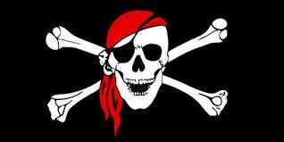 Jolly Roger Red Hat Flag