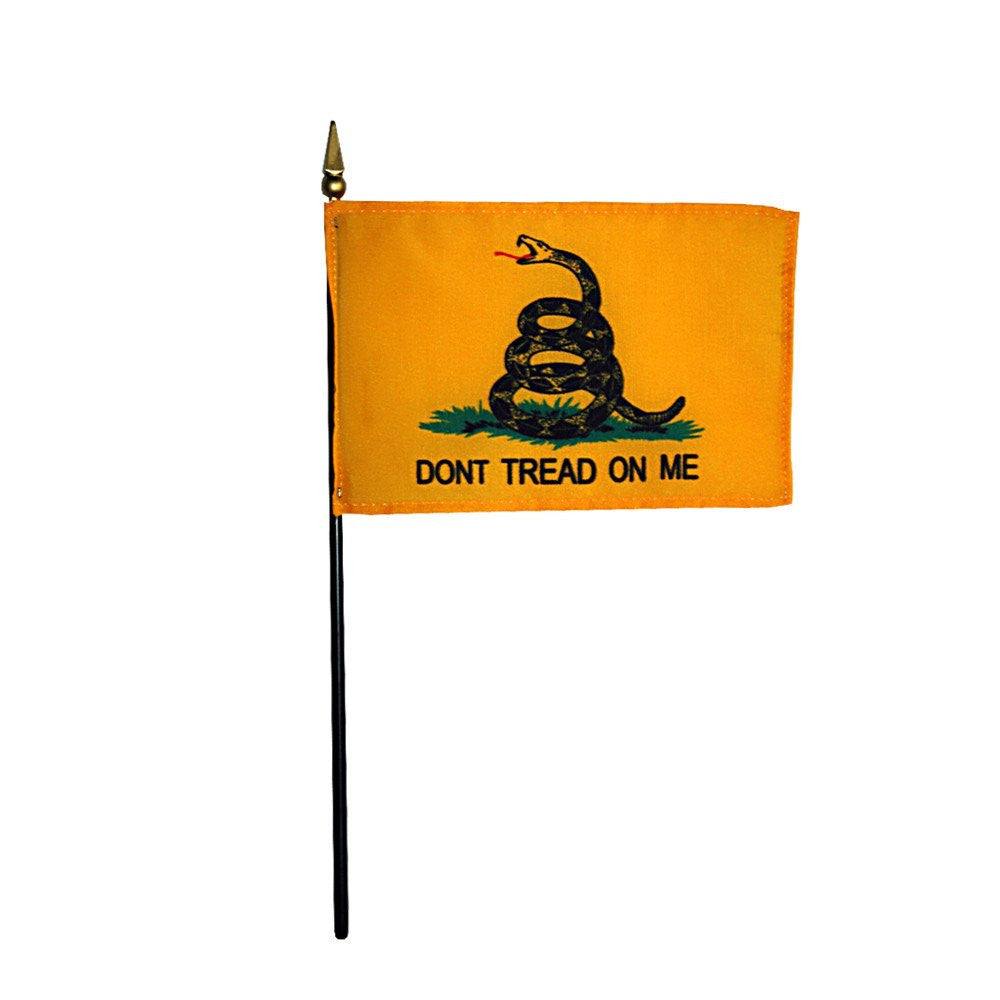 Miniature Gadsden Flags For Desks And Tabletop Displays