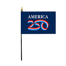 America's 250th Miniature Birthday Flag