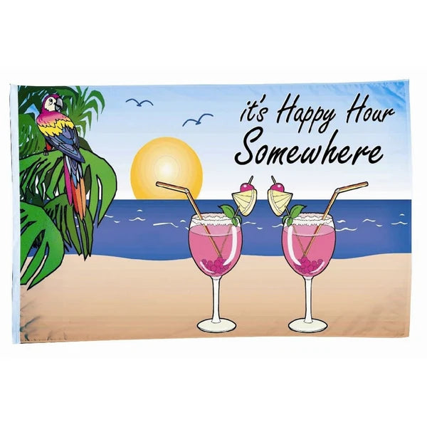 Happy Hour Fun Flag