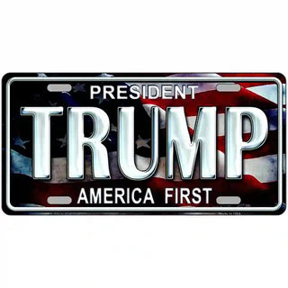 President Trump License Plate