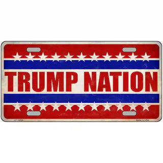 Trump Nation License Plate