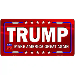 Trump Make America Great Again License Plate