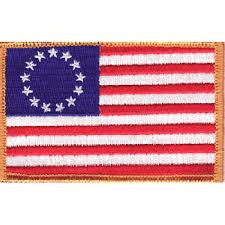 Betsy Ross Patch - 2.5" x 3.5"