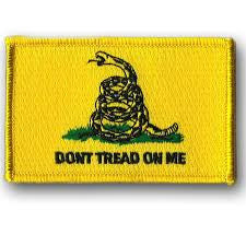 Gadsden Embroidered Patch - 2.5" x 3.5"