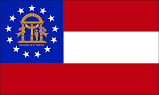 Georgia State Flag - Nylon