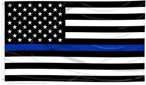 United States Thin Blue Line Flag