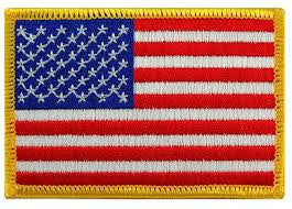 United States Patch - 7" x 11"