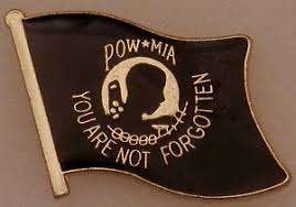 POW-MIA Lapel Pin (Two)